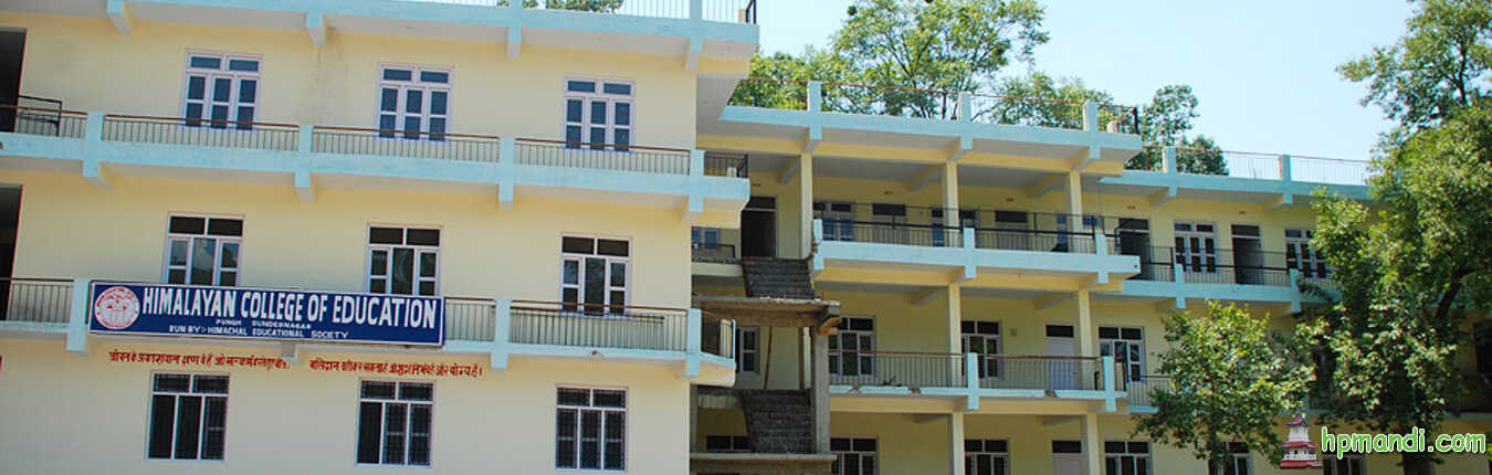 Himalayan College of Education sundernagar