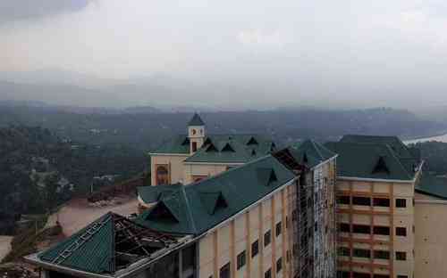 Jawaharlal Nehru Government Engineering College,Sundernagar View from Top