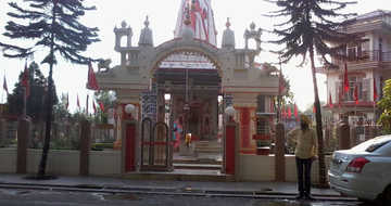 Shikari Devi Temple at Naulakha. Near Sundar Nagar